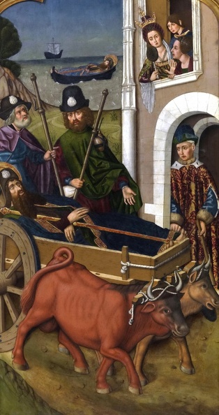 BERNAT MARTIN TRANSPORT BODY OF ST. JACOB SENIOR 1480 1490 PRADO