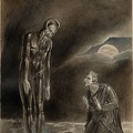 BLAKE WILLIAM HAMLET AND HIS FATHERS GHOST 1806