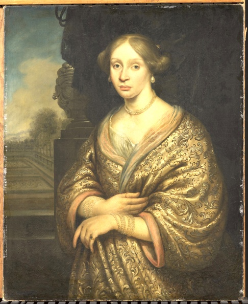 BLIJHOOFT ZACHARIAS PRT OF MARIA VAN DER BURGHT FIRST WIFE OF FRANCOIS LEIDECKER 1674 RIJK