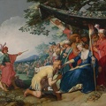 BLOEMAERT ABRAHAM AGENES RECEIVING PALM OF HONOUR FROM CHARICLEA MAUR