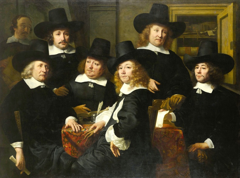 BOL FERDINAND SI REGENTS PORTER OF NIEUWE ZIJDS HUISZITTENHUIS IN AMSTERDAM 1657 RIJK
