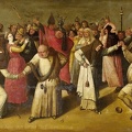BOSCH HIERONYMUS COPY OF BATTLE OF CARNIVAL AND LENT 1550 RIJK