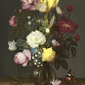 BOSSCHAERT AMBROSIUS ELDER STILLIFE FLOWERS IN GLASS VASE 1621 N G A