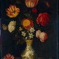 BOSSCHAERT AMBROSIUS YOUNGER STILLIFE FLOWERS IN VASE 1619 RIJK