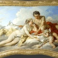 BOUCHER FRANCOIS VENUS MOTHER OF LOVE AND MERCURY ARE TEACHING TO READ AT CHILD