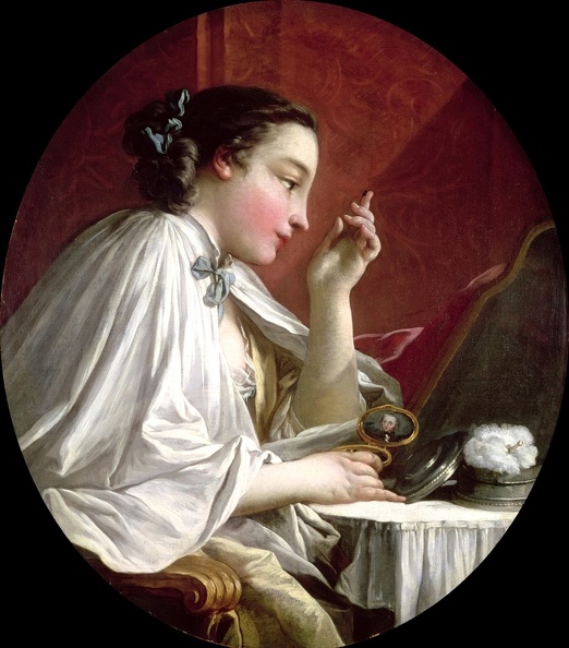 BOUCHER FRANCOIS PRT OF WOMAN AT HER TOILET