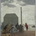 BOUDIN EUGENE BEACH AT DEAUVILLE 1946 CLEVE