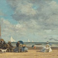 BOUDIN EUGENE BEACH AT TROUVILLE