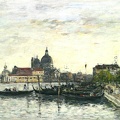 BOUDIN EUGENE VENICE MOLE AND GRAND CANAL IN MORNING 1895