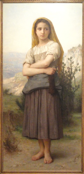 BOUGUEREAU W. AD. YOUNG GIRL 1886 SPRINGFIELD