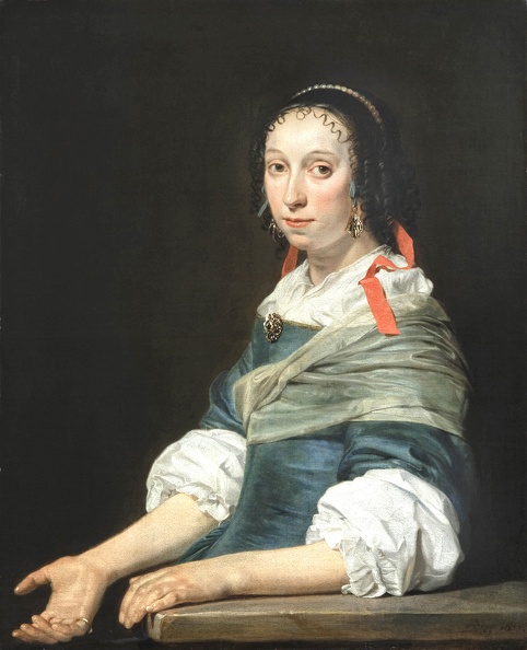 BRAY SALOMON DE PRT OF YOUNG WOMAN 1667 FRHA