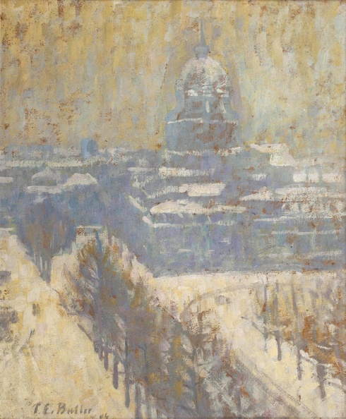 BUTLER THEODORE EARL VIEW OF INVALIDES 1904