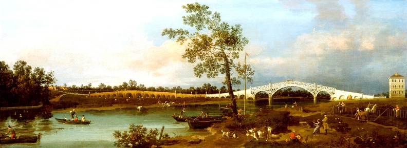 CANAL GIOVANNI ANTONIO OLD WALTON BRIDGE