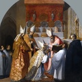 CARDUCHO VICENTE POPE ALEXANDER III DEDICATES ANSELM DE HAIRPIECE BISHOPS BELLA 1626 1632 PRADO