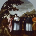 CARDUCHO VICENTE ST. BRUNO AND HIS SIX SATELLITES ATTEND HERMIT 1626 1632 PRADO