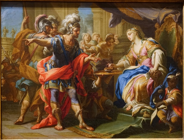 CASALI ANDREA ANTHONY AND CLEOPATRA BY ROME LATE 1720 AUSTIN