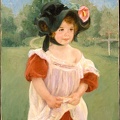 CASSATT MARY CHILDHOOD IN GARDEN 1901