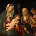 CATENA VINCENZO VIRGIN AND CHILD WITH SST. AND DONOR GOOGLE WALTERS
