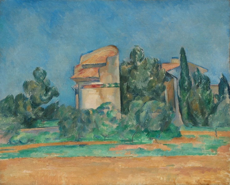 CEZANNE PAUL PIGEON TOWER AT BELLEVUE CLEVE