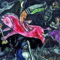CHAGALL MARC LE CHEVAL ROUGE POULAILLER