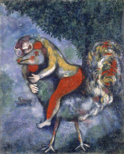 CHAGALL MARC ROOSTER 1928 TH BO