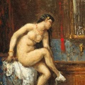 CHASSERIAU THEODORE AT HER TOILETTE