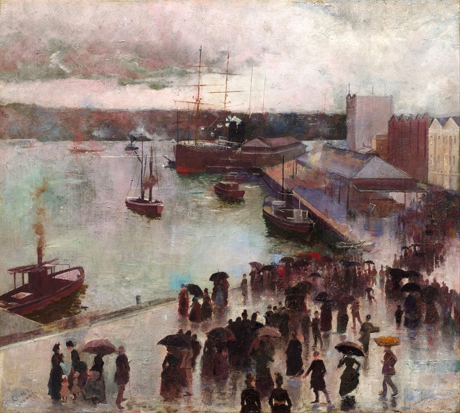 CONDER CHARLES DEPARTURE OF ORIENT CIRCULAR QUAY GOOGLE WALES