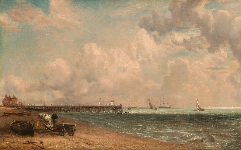 CONSTABLE LIONEL YARMOUTH JETTY 1822