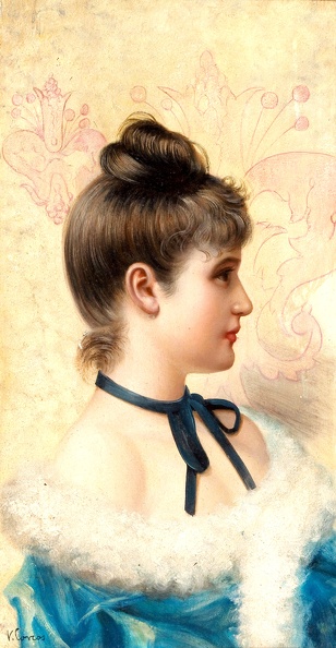 CORCOS VITTORIO MATTEO PRT OF YOUNG BEAUTY