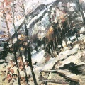 CORINTH LOVIS WALCHENSEE HERZOGSTAND IN SNOW BAVARIA 1922