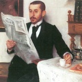 CORINTH LOVIS PRT OF DES MALERS BENNO BECKER 1892