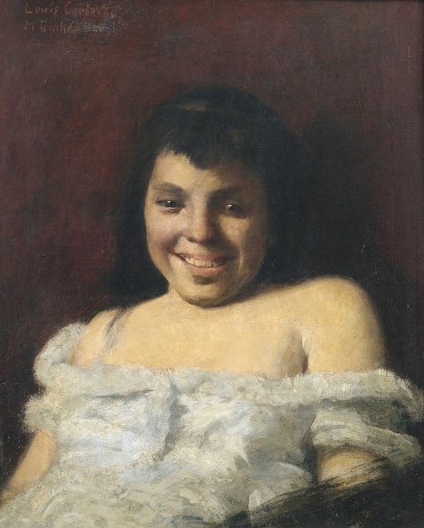 CORINTH LOVIS PRT OF LAUGHING GIRL 1883 PRIVATE