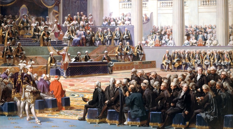 COUDER LOUIS CHARLES AUGUSTE OPENING OF ESTATES GENERAL MAY 5 1789