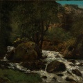 COURBET GUSTAVE FOREST BROOK JURA NGM03059 NATIONAL OF ART ARCHITECTURE AND DESIGN