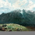 COURBET GUSTAVE PANORAMIC VIEW OF ALPS LES DENTS DU MIDI 1964420 CLEVEA