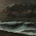 COURBET GUSTAVE SQUALL ON HORIZON C1872