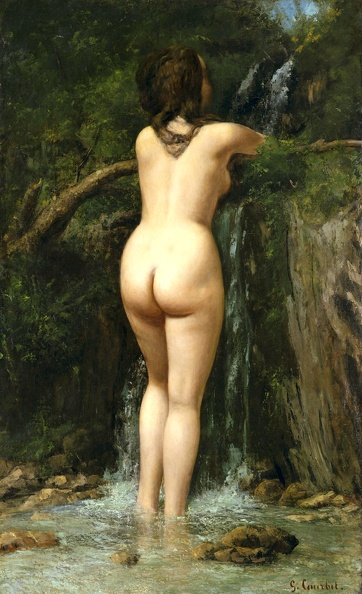COURBET GUSTAVE SOURCE 1862