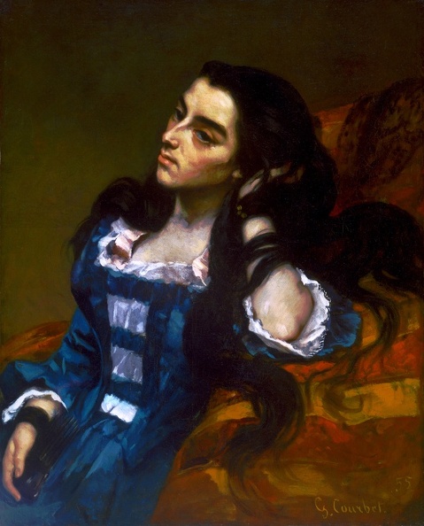 COURBET GUSTAVE PRT OF SPANISH WOMAN GOOGLE PHIL