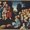 CRANACH LUCAS ELDER CHRIST MIRACLE OF FIVE LOAVES AND TWO FISH NATIONAL
