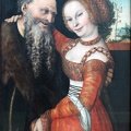 CRANACH LUCAS ELDER UNEQUAL COUPLE 1530 NUREMBERG