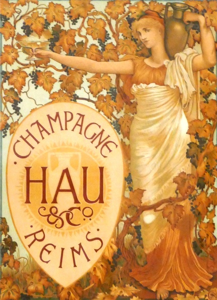 CRANE WALTER CHAMPAGNE REIMS 1894