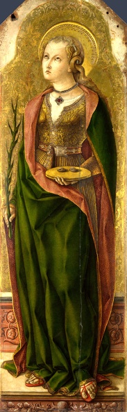 CRIVELLI CARLO ST. LUCY LO NG