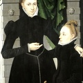 CRONENBURG ADRIAEN VAN VAN PRT OF LADY AND GIRL 1567 PRADO
