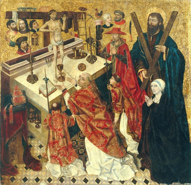 CRUZ DIEGO DE LA LITURGY OF ST. GREGORY TO 1480 CATA