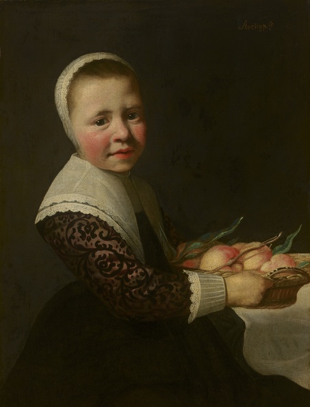 CUYP AELBERT PRT OF GIRL WITH PEACHES MAUR