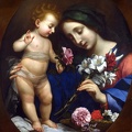 DOLCI CARLO VIRGIN AND CHILD WITH FLOWERS STYLE LO NG