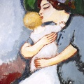 DONGEN KEES VAN PRT OF FEMALE MY KID AND HER MOTHER 1907