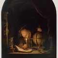 DOU GERARD GERRIT ASTRONOMER BY CANDLELIGHT C1665