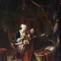 DOU GERARD GERRIT MOTHER FEEDS CHILD 1676 RIJK