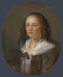 DOU GERARD GERRIT PRT OF YOUNG WOMAN IN 1655 LO NG